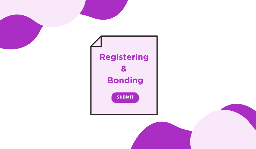 Register & bond