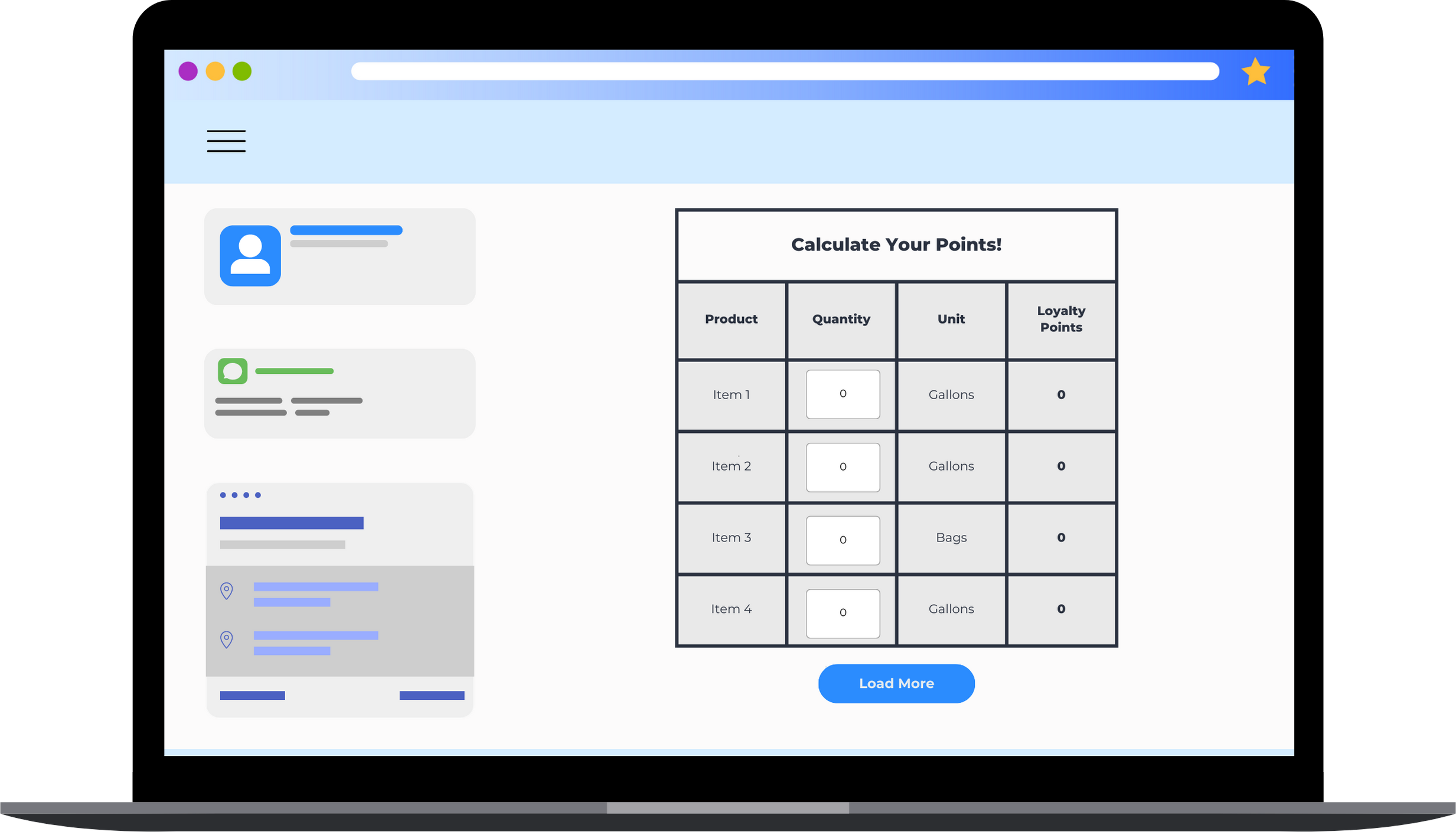 calculate points - v2