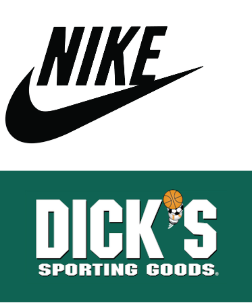 nike - dicks sporting logo combo